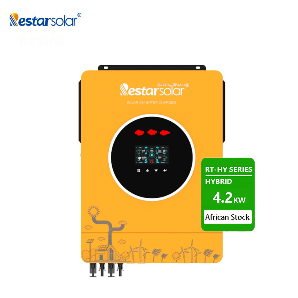 Restar Inverter Restar Hybrid Solar Inverter: Off Grid Solutions in 1.0kw to 10.2kw for ...