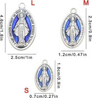 Pendentif en métal plaqué argent antique gravé, motif ange, pour collier et bracelet, accessoires de bijoux DIY en gros