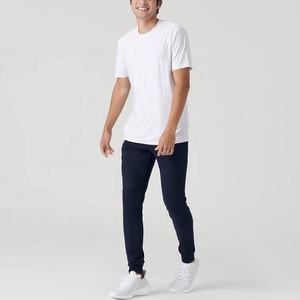 Pantalones Deportivos de Hombre al por Mayor, Ajustados, Elásticos, Lisos, Suaves, con Bolsillo, Cintura Elástica con Cordón, de Poliéster y Elastano - Product Image 6