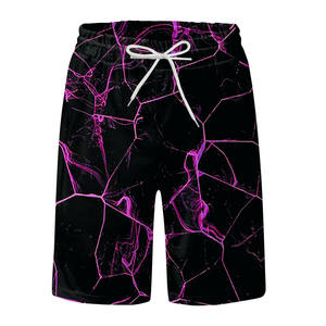 กางเกงขาสั้นเล่นกีฬาของผู้ชายกางเกงขาสั้นผ้าโพลีเอสเตอร์พิมพ์ซับลิเมชันสำหรับ100% ขนาดใหญ่พิเศษสำหรับฤดูร้อน - Product Image 3