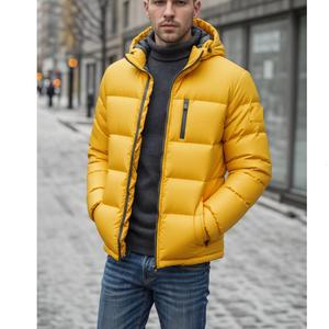 แจ็กเก็ตบุคอปกผ้าฝ้ายอบอุ่นสำหรับผู้ชาย, แจ็กเก็ตฤดูใบไม้ร่วงฤดูหนาว - Product Image 4