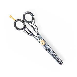 Ciseaux amincissants de cheveux de coiffeur professionnel de haute qualité Lames droites en acier inoxydable durables avec vis réglable - Product Image 4