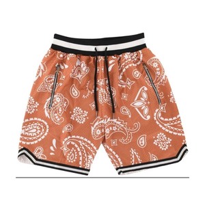 Athletic Wear Custom Logo Print Fitness Jogger Mesh Shorts Sublimation Double <b>Layer</b> Running Mesh Shorts for Men - Product Image 1