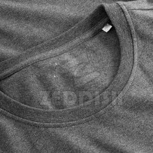 2025 nouveauté hommes tricoté T-Shirt haute qualité 100% coton léger Anti-rides solide motif Street Wear décontracté - Product Image 4