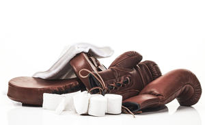 Gants de boxe en cuir d'entraînement durables personnalisés professionnels de qualité supérieure avec design et logo personnalisés - Product Image 4