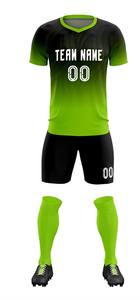 Uniformes de Fútbol Personalizados para Deportes de Equipo, Tela Ligera y Transpirable, Conjunto de Fútbol Estampado de Manga Corta - Product Image 4