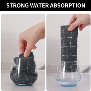 Ensemble de serviettes de cuisine personnalisées de conception OEM sur mesure 100% coton biologique disponible à des prix bas fabriqués sur demande - Product Image 3