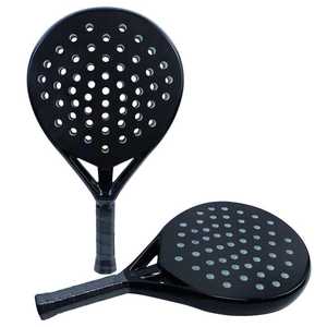 Raqueta de Pádel de fibra de carbono para tenis de playa, raqueta de Pádel suave Eva, diseño OEM y ODM, raquetas de Pádel B2B, proveedor mayorista - Product Image 2