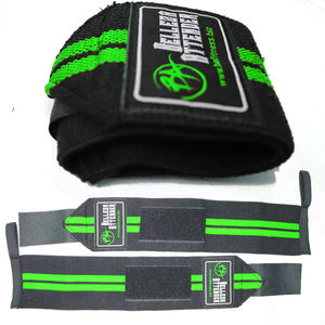 Poignets élastiques de haute qualité pour sport haltérophilie entraînement Logo personnalisé puissance levage Gym crochet gros Fitness sécurité - Product Image 4