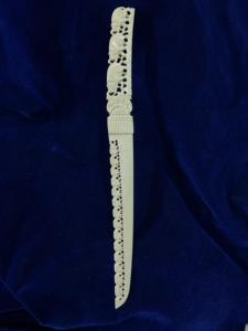 Abrecartas de hueso tallado a mano hecho a medida de hueso de búfalo adecuado para papelería de papel para reventa - Product Image 2