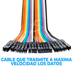 Female to Female Breadboard Jumper <b>Cables</b> for <b>Cables</b> and <b>Wires</b> - Product Image 6