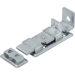 สลักนิรภัยเหล็กชุบสังกะสีสีน้ำเงิน VORMANN ความยาว 48 มม. กว้าง 120 มม. สำหรับตู้เก็บของ - Product Image 1