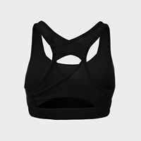 Soutien-gorge de sport pour femmes en gros, vêtements de sport pour la salle de sport, soutien-gorge de sport respirant pour femmes, dos croisé, soutien élevé, yoga