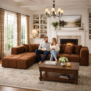 Ensemble de canapés en velours violet et noir, meubles de salon, petit canapé en forme de L, canapé-lit 3 places - Product Image 3