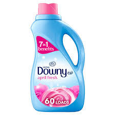 Cleaning Products Laundry Detergent Detergent Stain Remover TOP RATED DOWNY Cool Cotton Liquid Fabric Softener & Conditioner