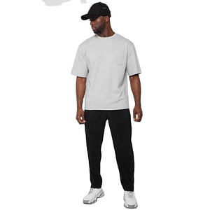 High Quality Unisex 300 Gsm Cotton Heavyweight Oversized <b>T</b> <b>Shirt</b> <b>Plain</b> <b>Black</b> Oversize <b>T</b>-<b>shirts</b> Custom Printing Tshirt for Men - Product Image 6