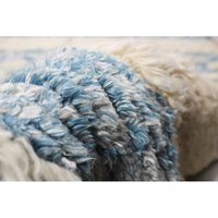 Tapis de luxe en laine et soie persanes Pihue, grand tapis moelleux noué à la main, antidérapant, moderne et lavable pour salon (vente en gros)