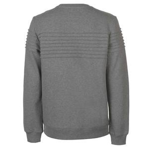 Wholesale <b>Fleece</b> <b>Sweater</b> Fashion Casual Custom logo print Men Sweatshirts 100% Cotton Blank Hoodie with OEM low MOQ - Product Image 5