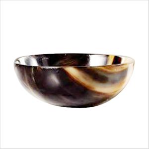 Plato de afeitar de cuerno de búfalo Natural 142, formas ovaladas y redondas modernas rústicas para fiestas - Product Image 3