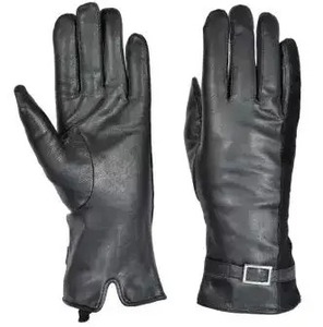 Nouveaux gants d'hiver en cuir véritable personnalisés dames cycle de conduite gants d'hiver peau de vache peau de mouton écran tactile gants unisexe - Product Image 5