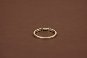 แหวนเพชรมอยส์ซอไนท์สุดหรูสำหรับผู้หญิง0.12กะรัตตัดเป็นทรงกลมและมีความคมชัด VS1 IGI SGL ได้รับการรับรองจากทองคำโรสโกลด์ซิลเวอร์ - Product Image 3