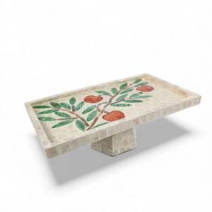 Exhibidor de Comida Hecho a Mano con Madreperla, Concha Natural para Exhibir Postres, de Fabricante Vietnamita - Product Image 4