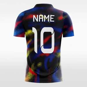 Kids Kids' <b>Soccer</b> 100% Cotton - Puff Print & Soft-touch Fabric, Custom OEM Wholesale - Product Image 2