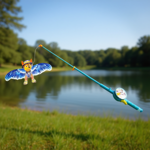 Caña de Pescar Telescópica con Empuñadura de Pistola y Material de Mango de EVA - Product Image 3