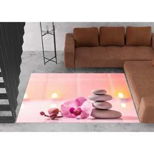 Alfombra Estampada - Floral, Moderna, Tapete de Entrada, Lujosa, Grande, Zen, Regalo, Elegante, Decoración del Hogar, con Pelo Suave - Product Image 2