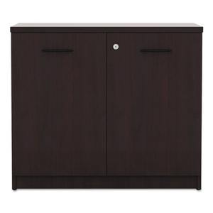 Alera ALEVA613622MY Organiseur de bureau en acajou de la série Valencia 34,13 po. X 22,78 pouces X 29,5 pouces Armoire de rangement - Product Image 2