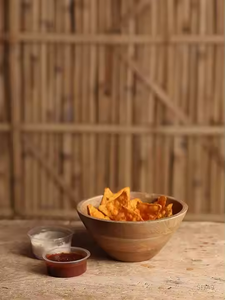 ชามเสิร์ฟอเนกประสงค์ทำด้วยมือทำจากไม้ระดับพรีเมียมสำหรับขนมอาหารเช้าชามซุปสลัดโดยงานฝีมือเสี้ยว - Product Image 3