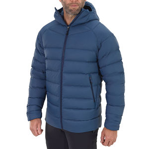 Vestes matelassées légères personnalisées à la vente chaude pour hommes Dernier design Veste en polaire avec col montant à capuche Haute qualité à porter - Product Image 2