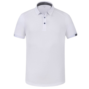 T-shirt de sport en polyester et coton tricoté de haute qualité, personnalisable avec logo par sublimation, doux, respirant, pour le golf (hommes) - Product Image 6