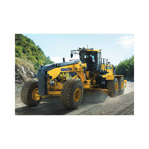 Motor diésel de bajo consumo de combustible Komatsu de alta resistencia, marco de tamaño medio, excelente hoja, grado de nivelación 1990 - Product Image 1