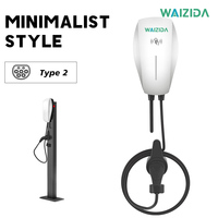 Cargador de Vehículos Eléctricos (VE) Monofásico de 7kW y 230V Tipo 2, Económico, para Concesionarios de Automóviles en Europa