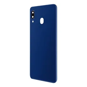 Per Samsung <span class=keywords><strong>Galaxy</strong></span> <span class=keywords><strong>A20</strong></span> A205 SM-A205F A205DS coperchio posteriore della batteria del pannello posteriore porta custodia parti di riparazione con obiettivo della fotocamera - Product Image 3