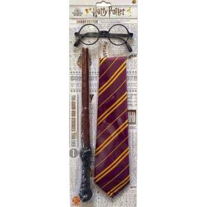Set de Accesorios para Niños de Harry Potter: Varita, Gafas y Corbata - Product Image 1