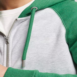 Personalizado a granel Zip Up Hoodie Fabricante Hombres 500GSM Heavy Cotton Fleece Streetwear Sudadera con capucha de gran tamaño - Product Image 5