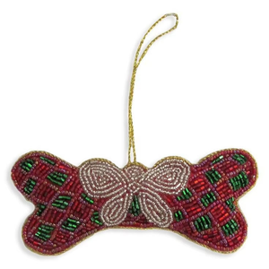 Hut Christmas Beaded Bordado Bolsa Encanto y llavero para coche Adornos de Navidad Beaded Hanging by glowin fashion - Product Image 5