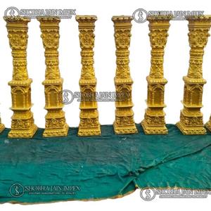 Décorations élégantes en bois pour la tenue de trois piliers de mariage par Shobha Jain Impex - Product Image 3