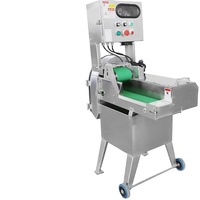 LONKIA Industrial hoja verduras frescas frutas máquina cortadora apio repollo espinaca trituradora rebanadora