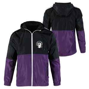 UNIQUE GYM WEAR Veste de pluie à capuche écologique, respirante, imperméable, coupe-vent, séchage rapide, tissu polyester/coton, taille standard homme - Product Image 4