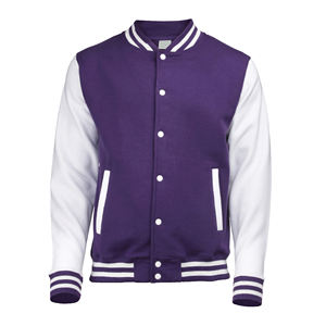 Manteau d'hiver coupe ajustée pour hommes, veste de baseball zippée de couleur unie, veste universitaire légère à capuche et col montant avec poche et logo personnalisé - Product Image 4