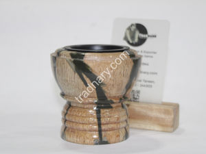 Nouveau brûleur Bukhoor en résine de bois Mubkhar pour usage intérieur Brûleur d'encens traditionnel Eid de Exim Pvt Ltd Brûleur Ramadan Bakhoor - Product Image 3