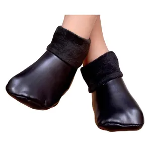 Nuove scarpe da ginnastica ritmiche morbide mezza maglia calzini per bambini ragazze