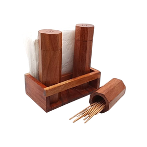 Porte-serviettes de qualité supérieure pour la maison ou l'hôtel en bois naturel 100% disponible en design personnalisable - Product Image 2