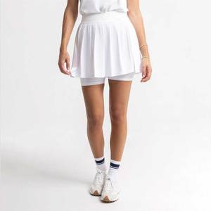 Faldas de golf con soporte de logotipo personalizado para mujeres con diseño elegante de tela transpirable y producción de etiquetas privadas al por mayor - Product Image 1