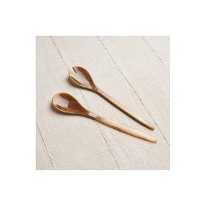 Cubiertos de cuerno de búfalo natural al por mayor, suministros de cocina y hotel ecológicos con diseño de forma personalizado y acabado pulido - Product Image 2