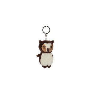 Portachiavi: gufo marrone - Product Image 1