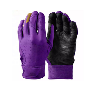 Factory Price Training Competition Breathable Unique Design PU Soft Durable Amazing Product Baseball Batting <b>Gloves</b> - Product Image 4